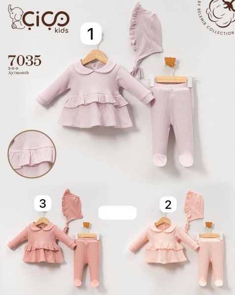 Комплект Для Девочки Cico Kids (3-6-9мес.)