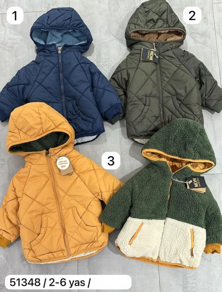 Утеплённая Куртка Детская MDM (2-3-4-5-6лет)