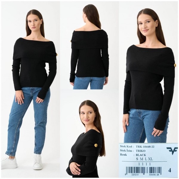 Женская Трикотажная Кофточка Free Fashion