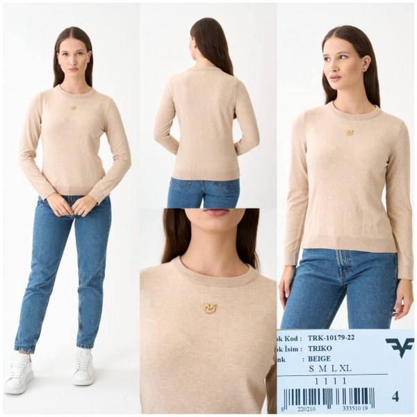 Женская Трикотажная Кофточка Pinko