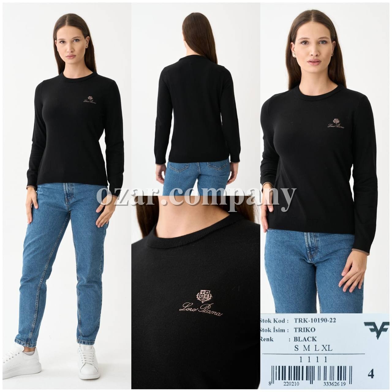 Женская Трикотажная Кофточка Loro Piana