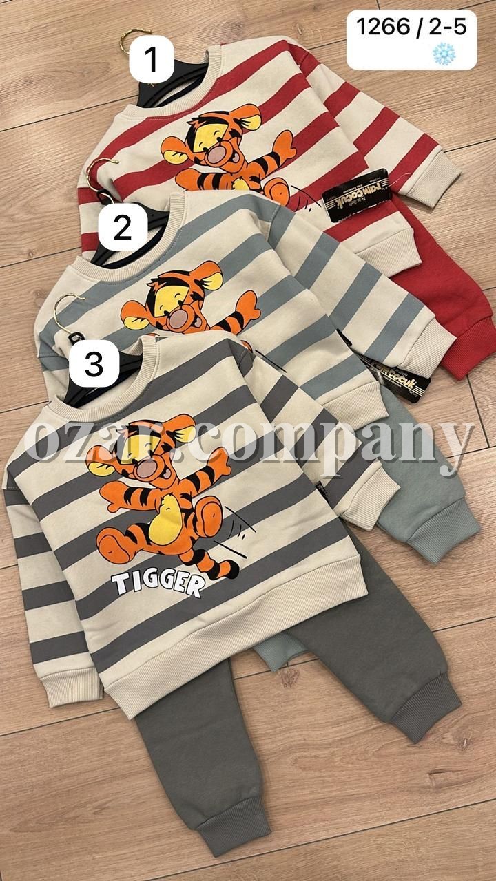 Трикотажный Костюм Тринитка Для Мальчика Ramcocuk (2-3-4-5лет)