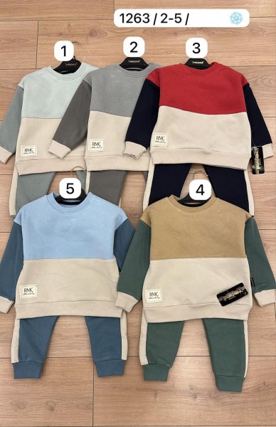 Трикотажный Костюм Тринитка Для Мальчика Ramcocuk (2-3-4-5лет)