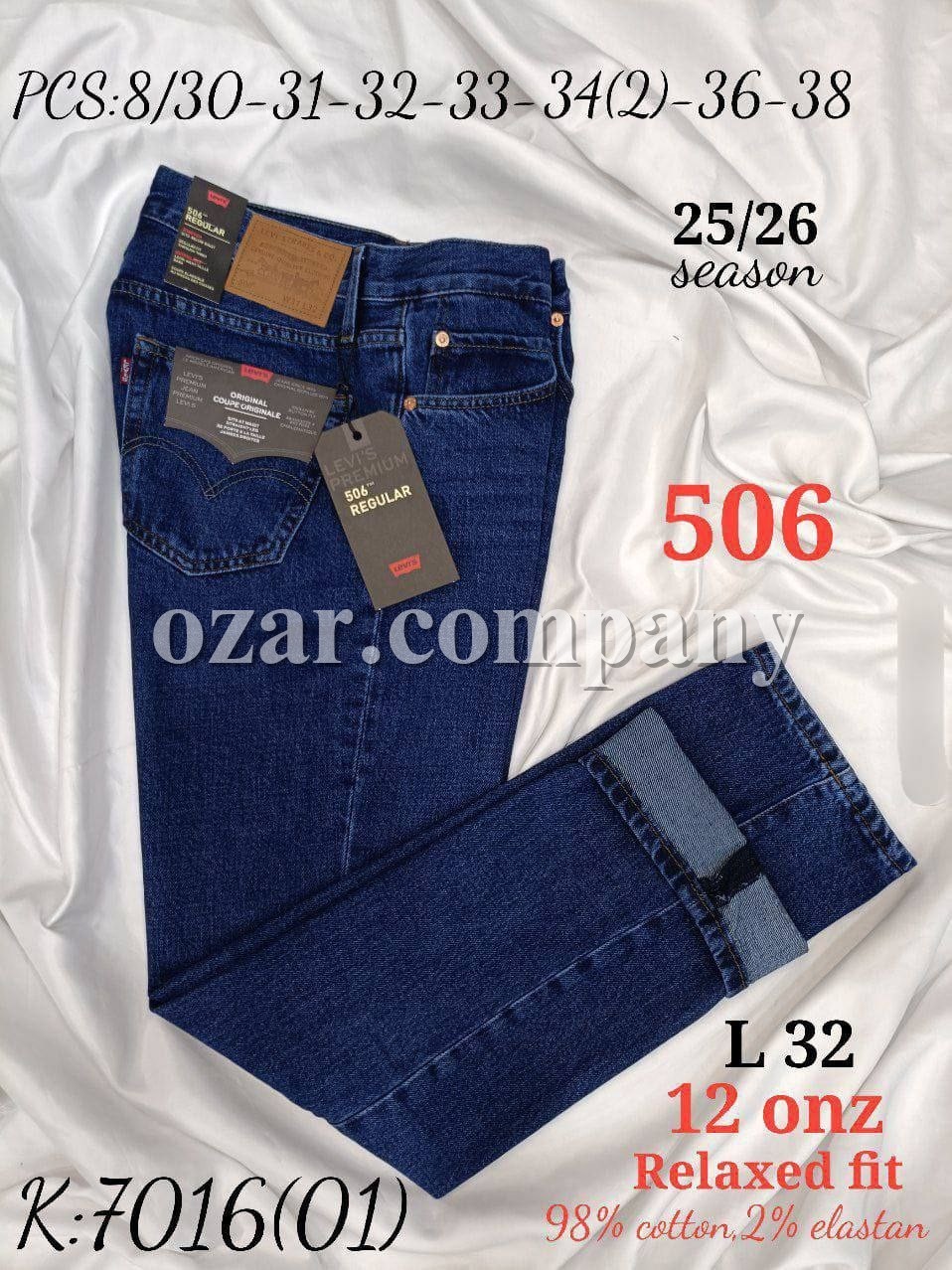 Мужские Джинсы Levi’s 506