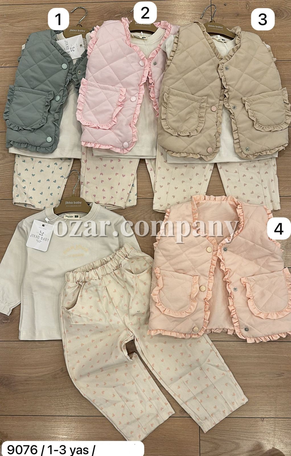 Костюм Тройка Для Девочки Jikko Baby (1-2-3лет) 