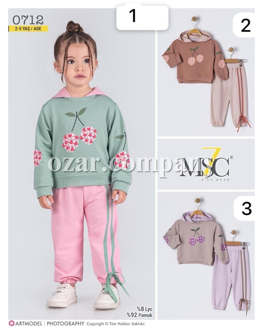 Костюм Для Девочки MSC Kids (2-3-4-5лет)