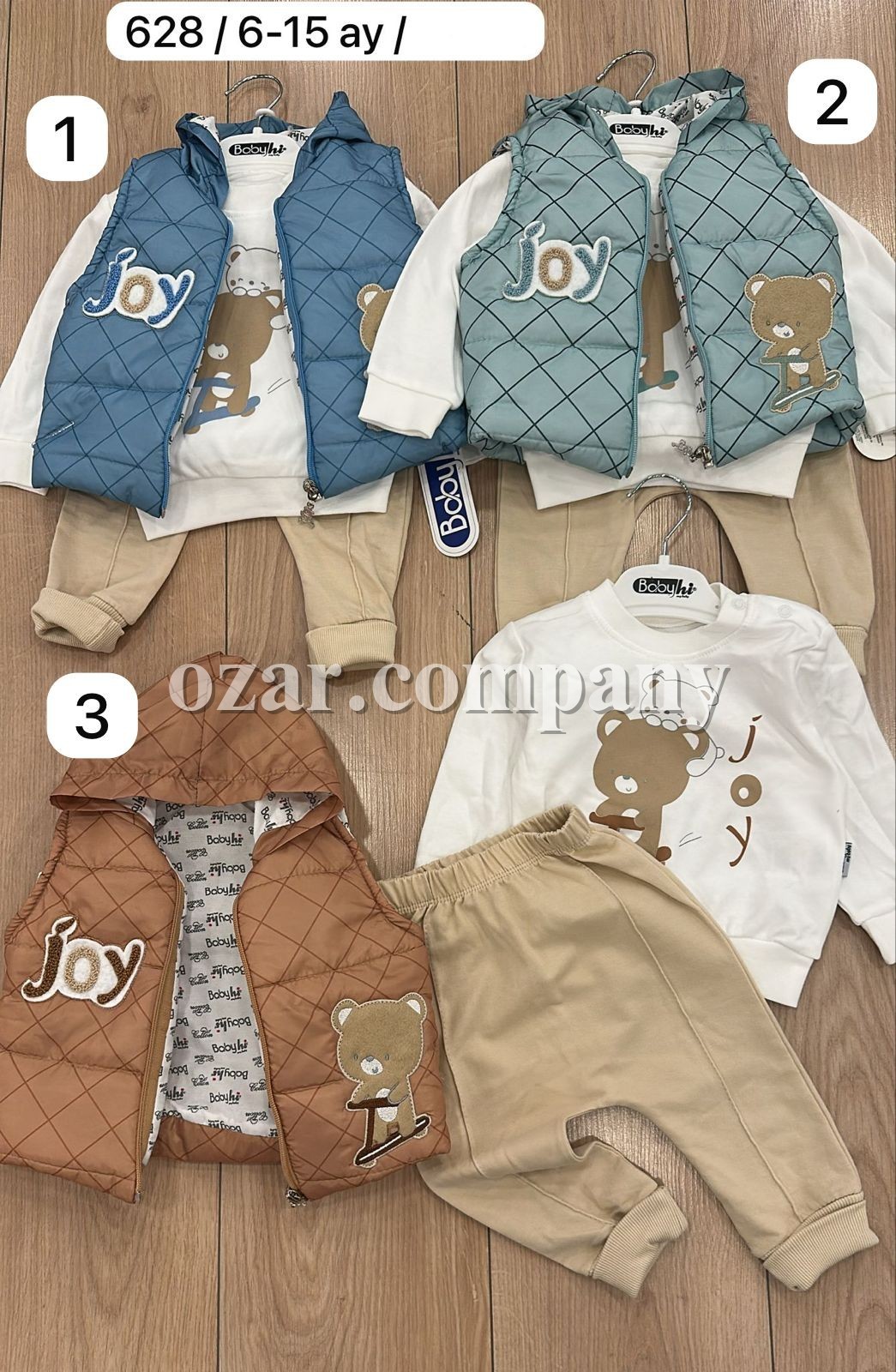 Костюм Тройка Для Мальчика Babyhi (6-9-12-18мес.)