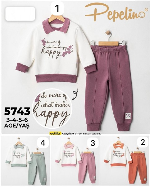 Трикотажный Костюм Для Девочки Pepelino (3-4-5-6лет) 