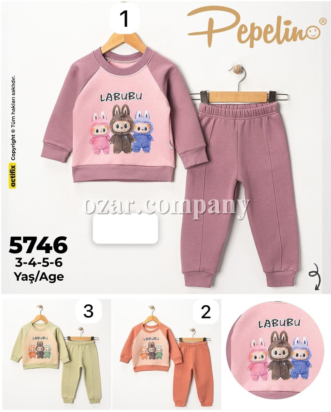 Трикотажный Костюм Для Девочки Pepelino (3-4-5-6лет) 