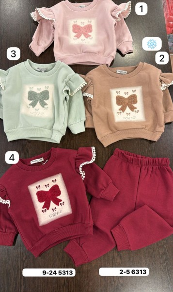 Трикотажный Костюм На Флисе Для Девочки Pretty Life (2-3-4-5лет)