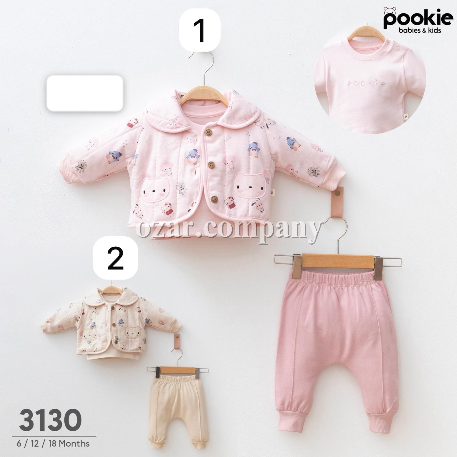 Костюм Тройка Для Девочки Pookie (6-12-18мес.)