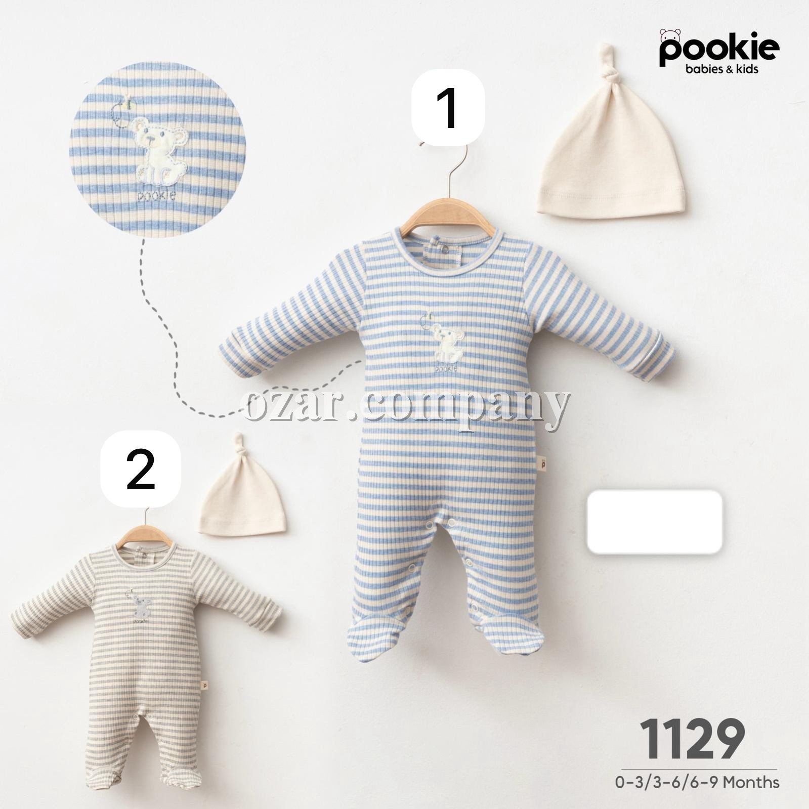 Человечек Для Мальчика Pookie (0-3/3-6/6-9мес.)