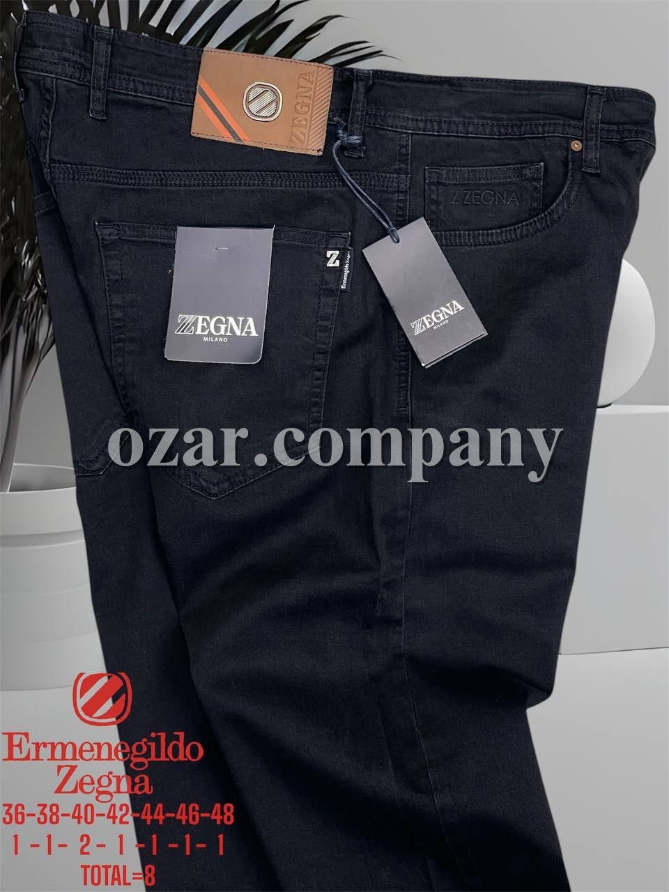 Мужские Джинсы Zegna (Большие размеры)