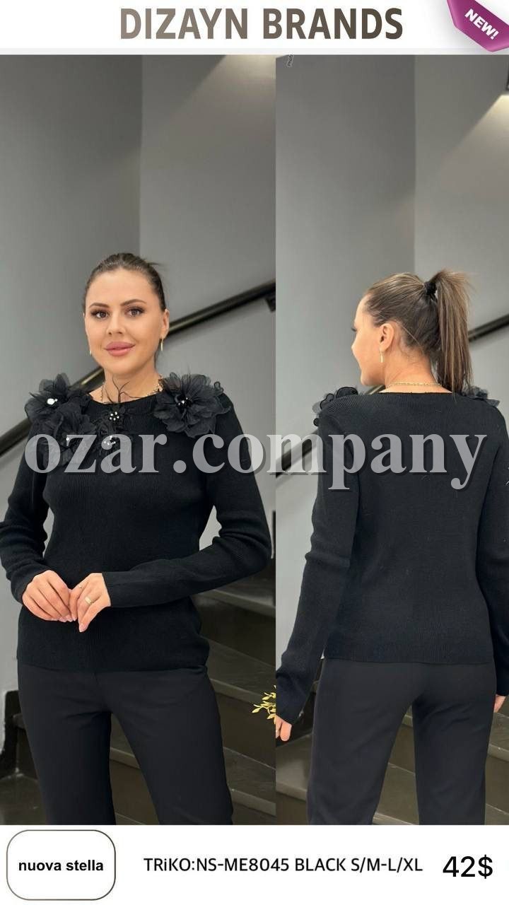 Женская Трикотажная Кофточка Dizayn  