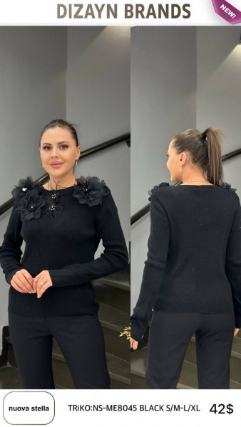 Женская Трикотажная Кофточка Dizayn  