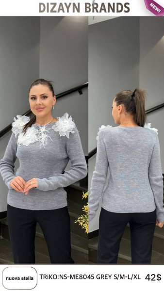 Женская Трикотажная Кофточка Dizayn  
