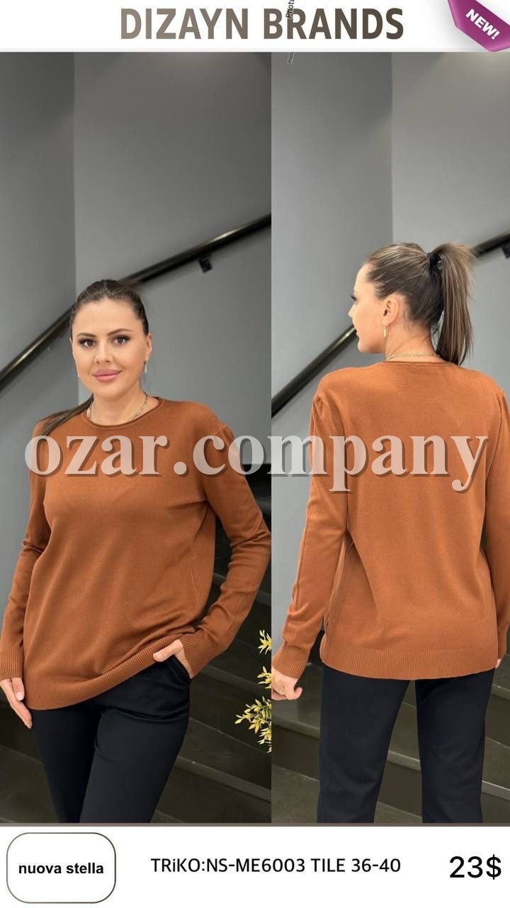 Женская Трикотажная Кофточка Dizayn  