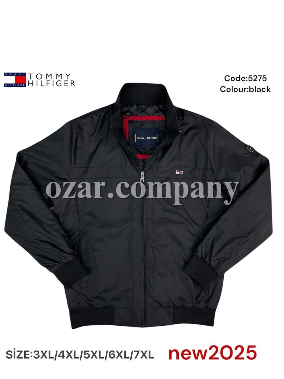 Мужская Ветровка Tommy Hilfiger (Большие размеры)