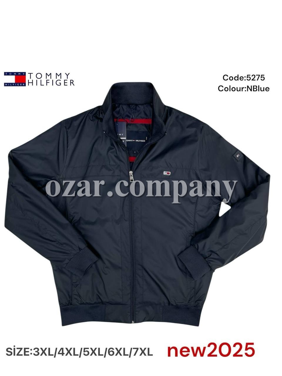 Мужская Ветровка Tommy Hilfiger (Большие размеры)