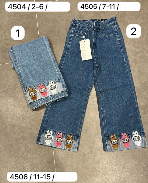 Джинсы Для Девочки City Wear (11-12-13-14-15лет)