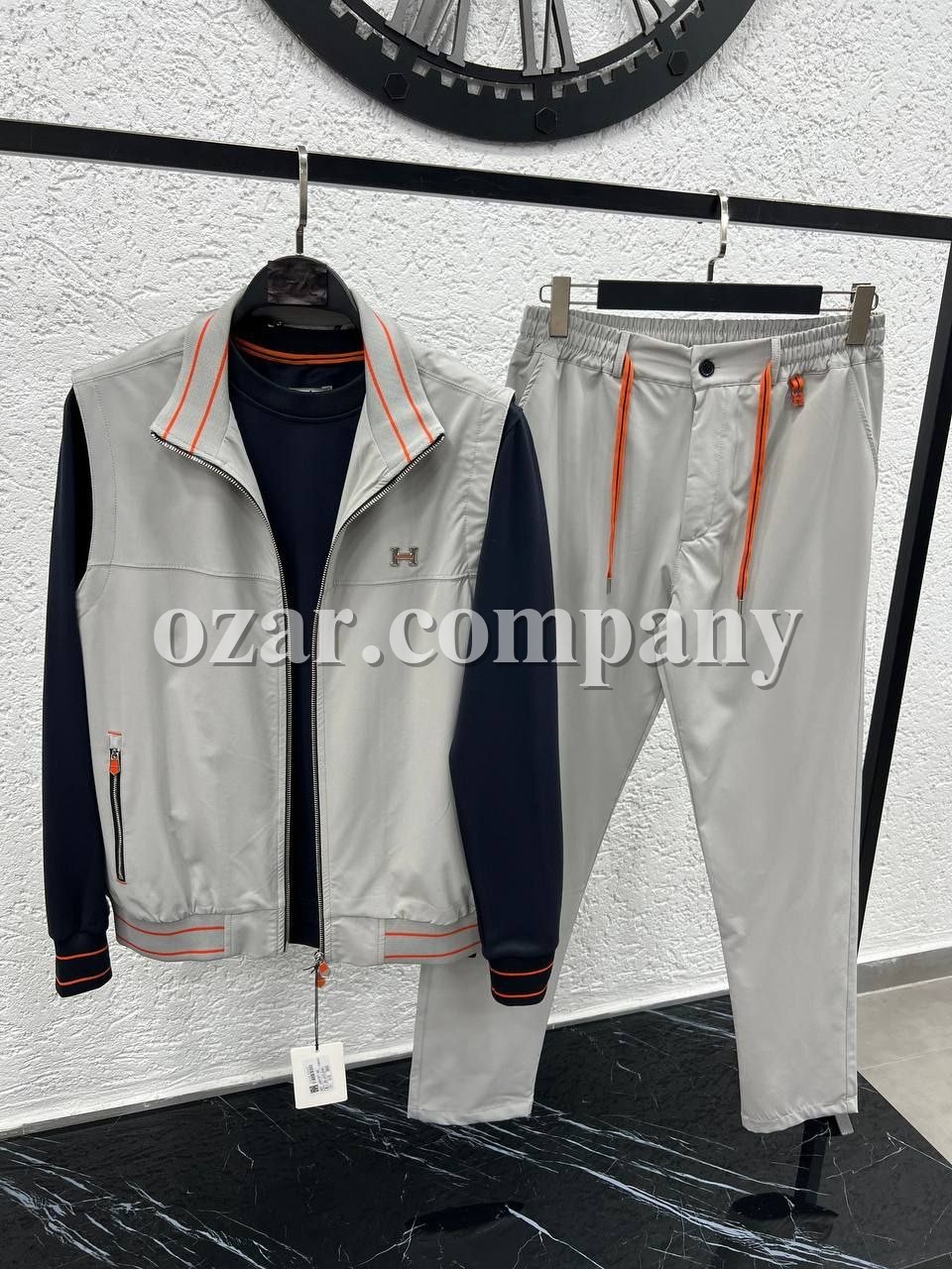 Мужской Спортивный Костюм Тройка Hermes
