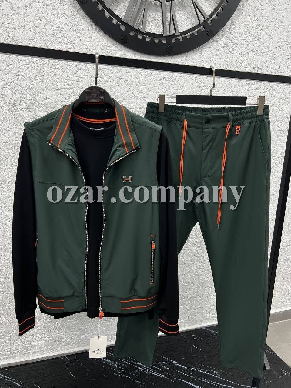 Мужской Спортивный Костюм Тройка Hermes