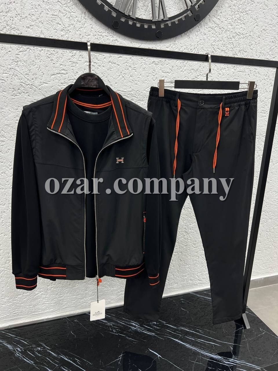 Мужской Спортивный Костюм Тройка Hermes