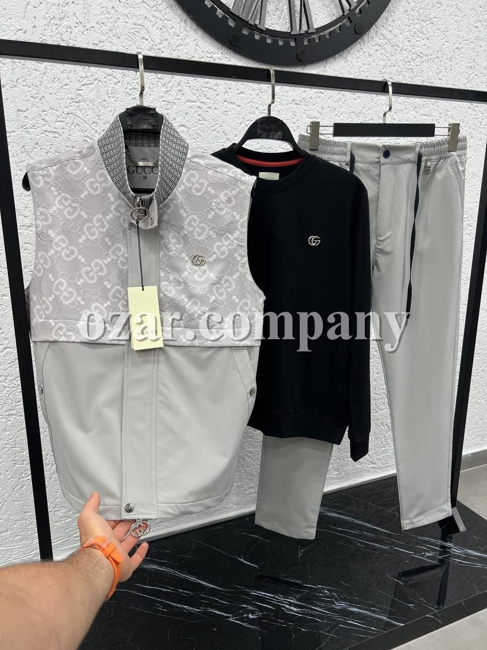 Мужской Спортивный Костюм Тройка Gucci