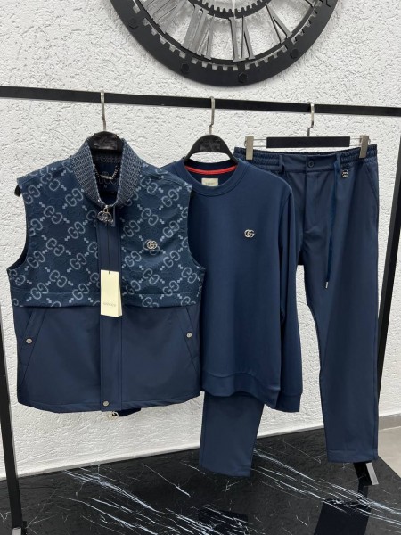 Мужской Спортивный Костюм Тройка Gucci