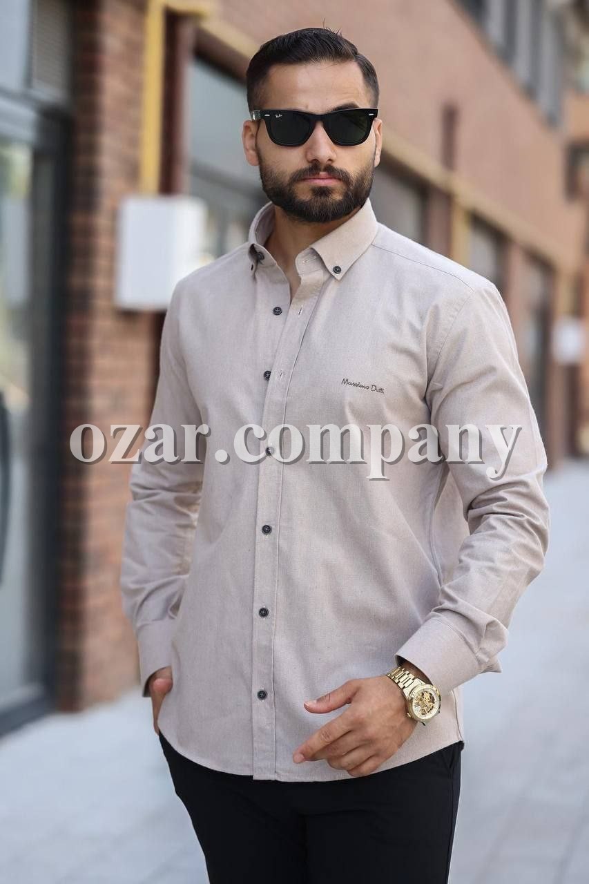 Мужская Рубашка Massimo Dutti