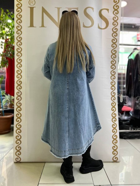 Женское Джинсовое Платье Iness (Большие размеры)
