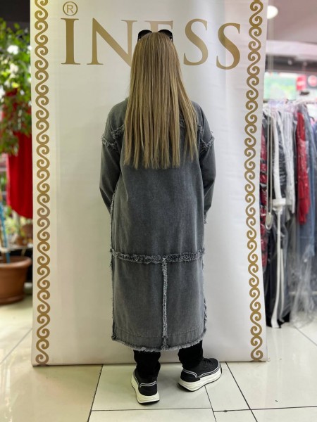 Женский Джинсовый Кардиган Iness (Большие размеры)