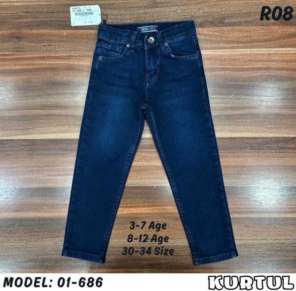 Джинсы Подростковые Для Мальчика Kurtul (30-34) 