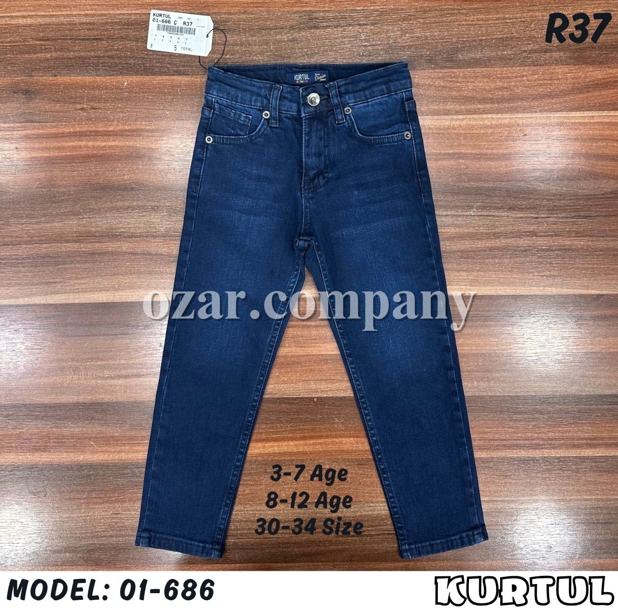 Джинсы Подростковые Для Мальчика Kurtul (30-34) 