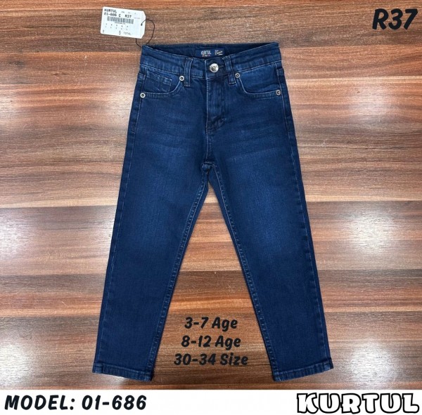 Джинсы Подростковые Для Мальчика Kurtul (30-34) 