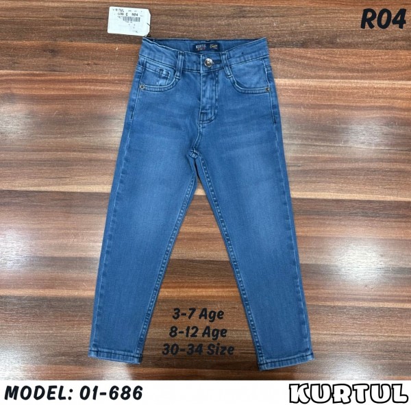 Джинсы Подростковые Для Мальчика Kurtul (30-34) 