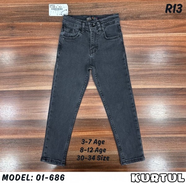 Джинсы Подростковые Для Мальчика Kurtul (30-34) 