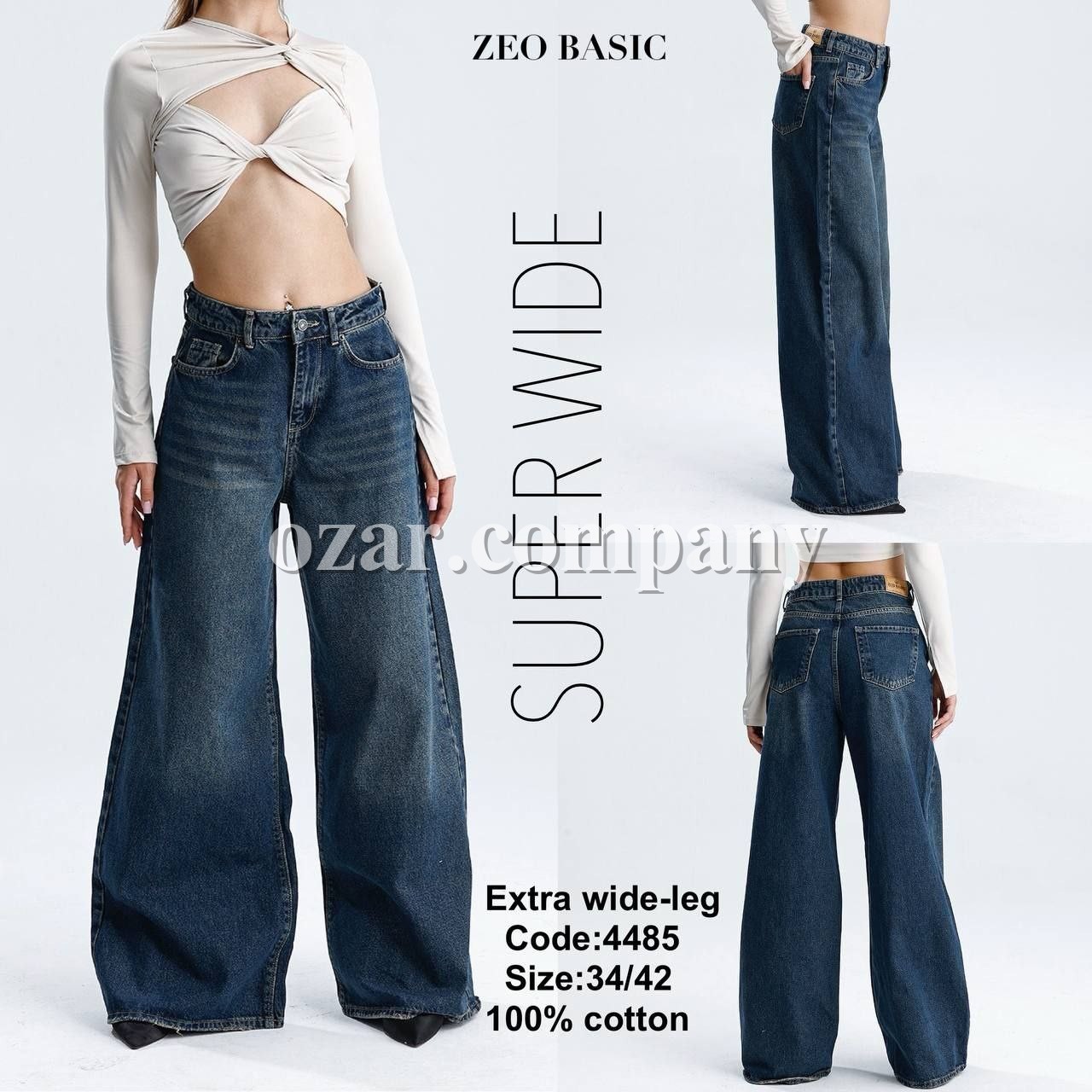 Женские Джинсы Zeo Basic