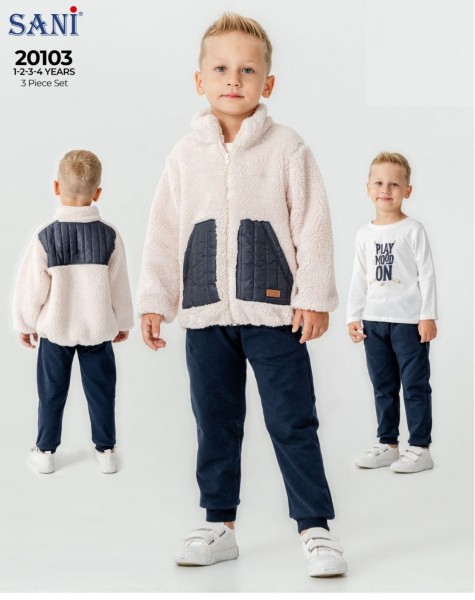 Костюм Тройка Для Мальчика Sani (1-2-3-4лет) 