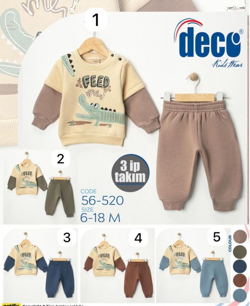 Трикотажный Костюм Тринитка Для Мальчика Deco (6-9-12-18мес.)