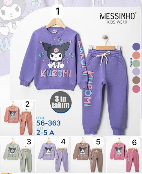 Трикотажный Костюм Тринитка Для Девочки Messinho (2-3-4-5лет)
