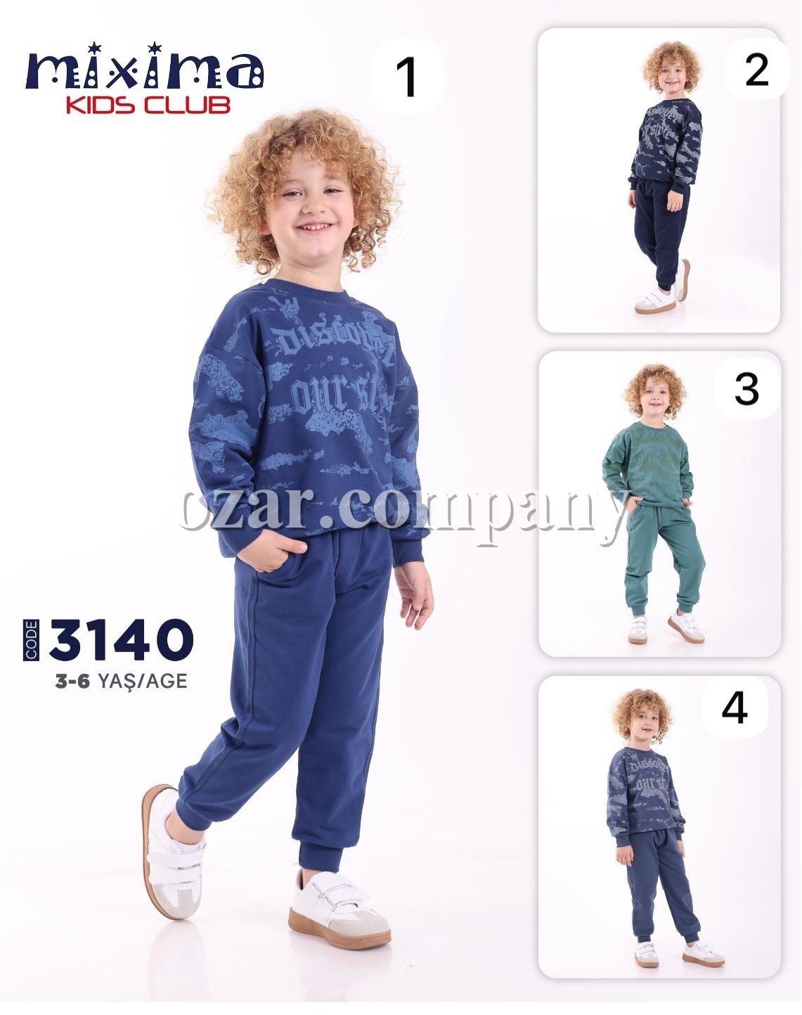 Костюм Для Мальчика Mixima (3-4-5-6лет)