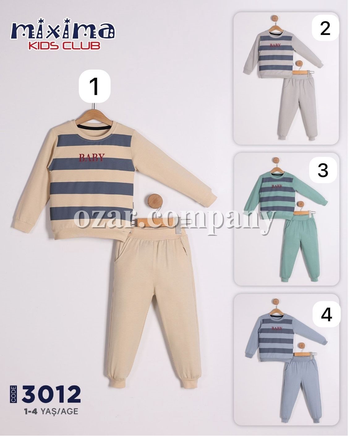 Костюм Для Мальчика Mixima (1-2-3-4лет) 