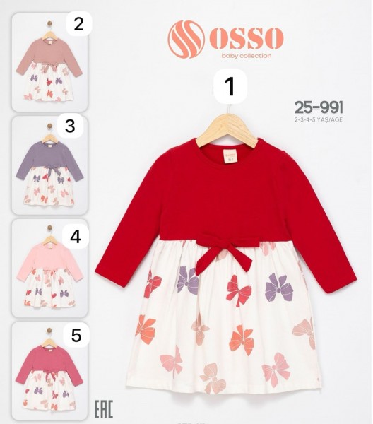 Платье Для Девочки OSSO (2-3-4-5лет)