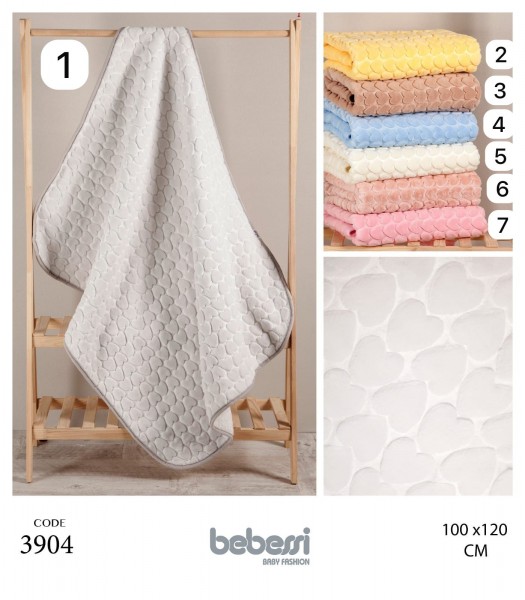 Плед Для Новорождённых Bebessi (100*120см)