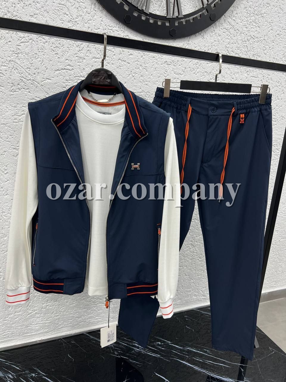 Мужской Спортивный Костюм Тройка Hermes