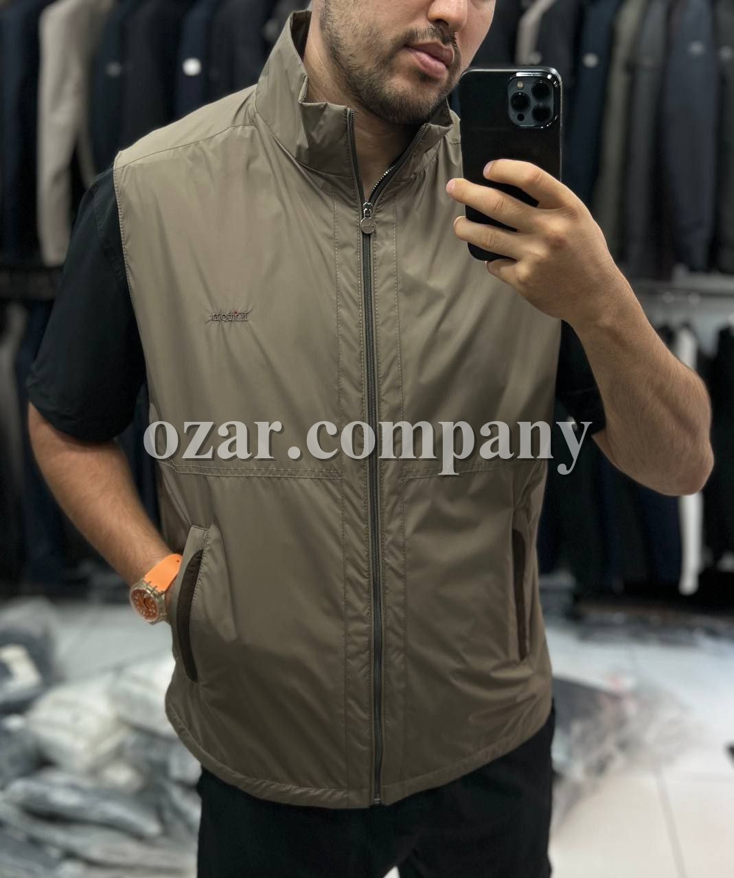 Мужская Жилетка Kiton (Большие размеры)