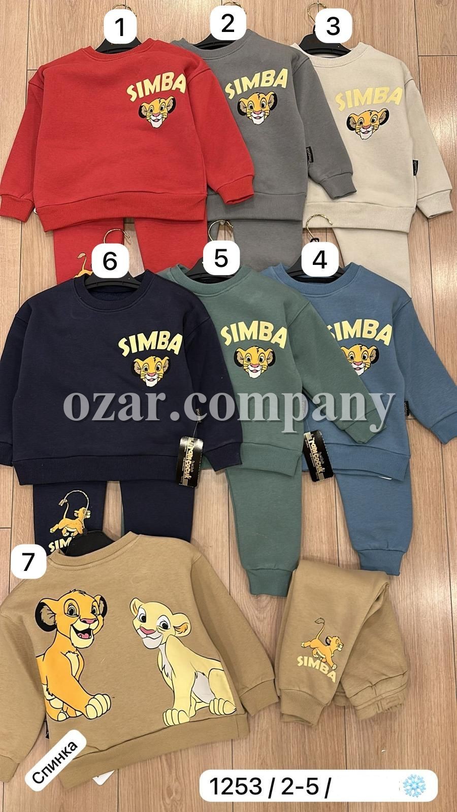 Трикотажный Костюм Тринитка На Флисе Для Мальчика Ramcocuk (2-3-4-5лет)