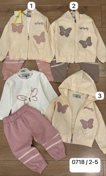 Костюм Тройка Для Девочки MSC Kids (2-3-4-5лет)