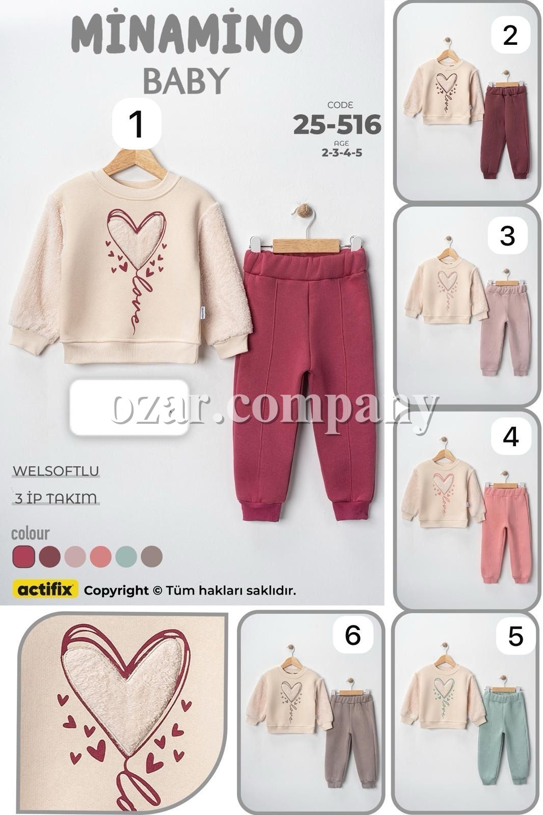 Костюм Тринитка Для Девочки Minamino (2-3-4-5лет)